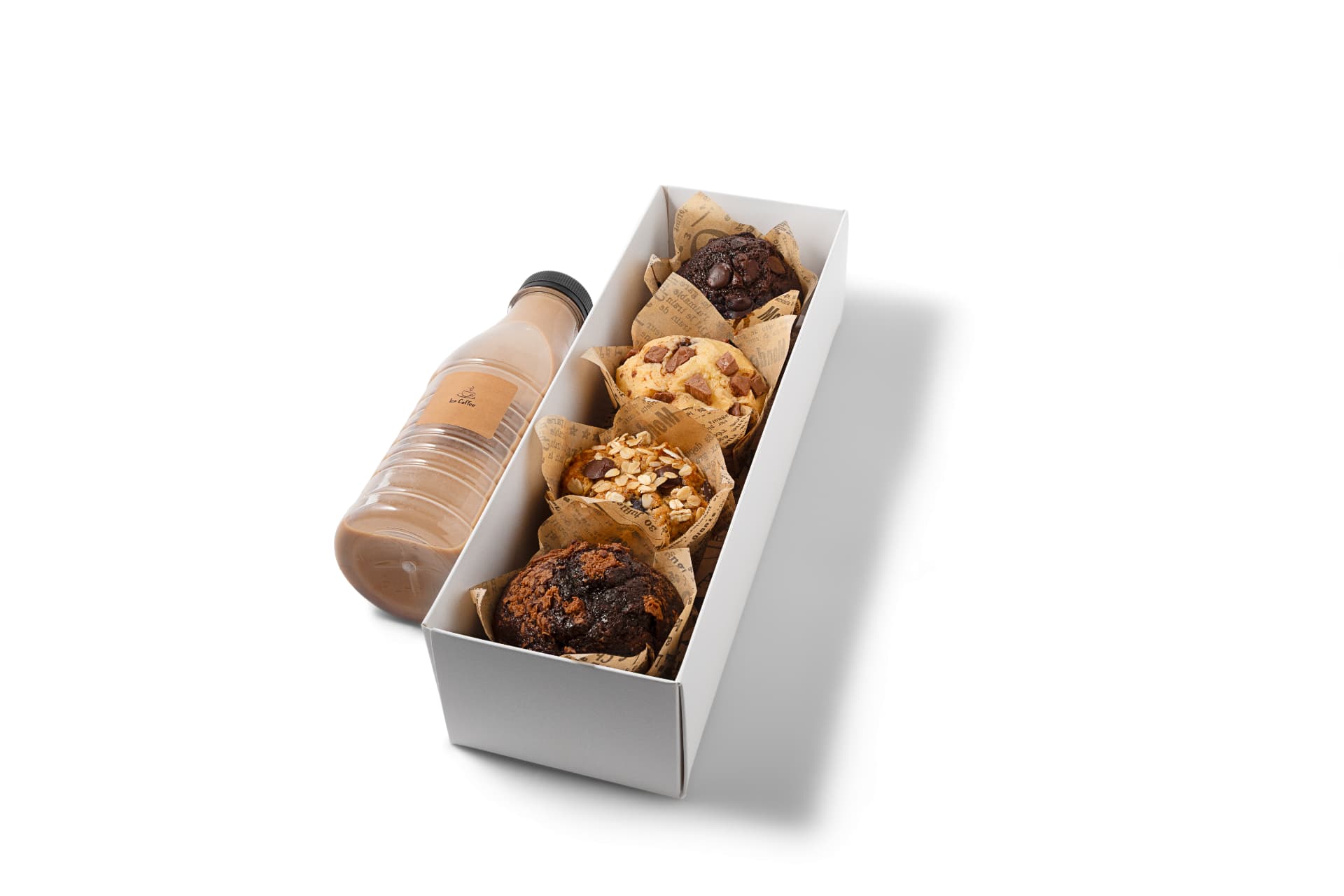 Muffin & Iced Coffee Box